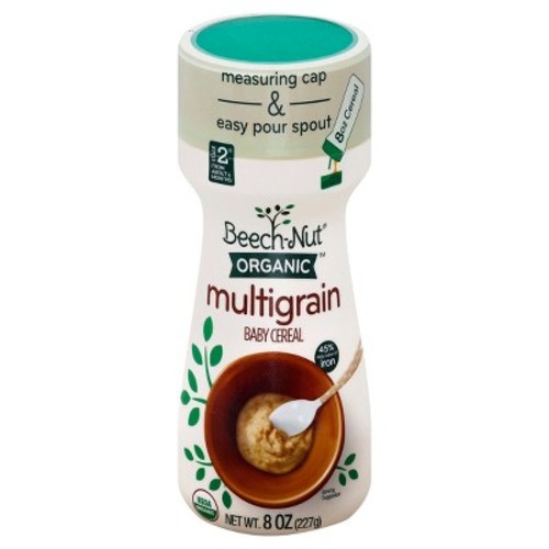 Beech-Nut Organic Cereal, Mulltigrain - 8oz