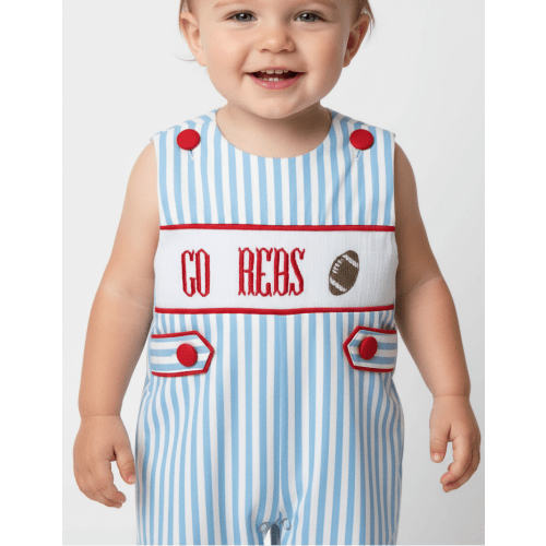 Ole Miss Shortall-Handsmocked