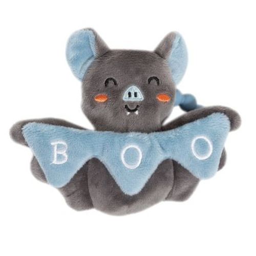 Pearhead Halloween Crinkle Baby Teether - Bat
