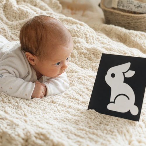 Montessori Stimulation Card for Baby