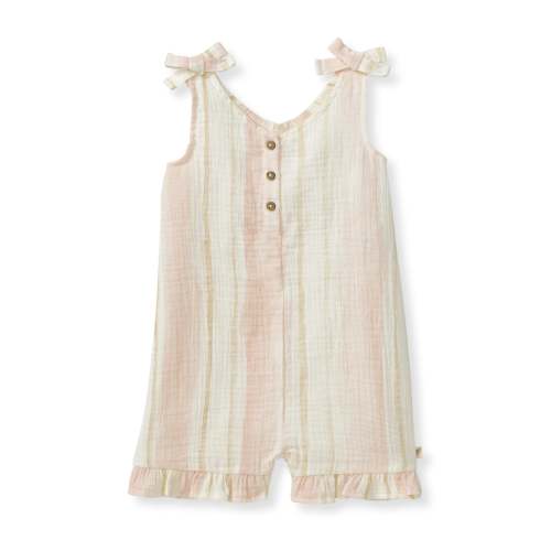 Pacific Stripe Organic Girl Romper – Burt's Bees Baby
