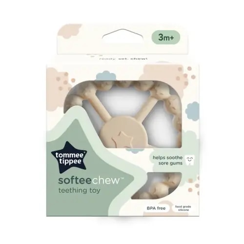 Tommee Tippee Softeechew Teething Toy Multi | Baby Bunting AU