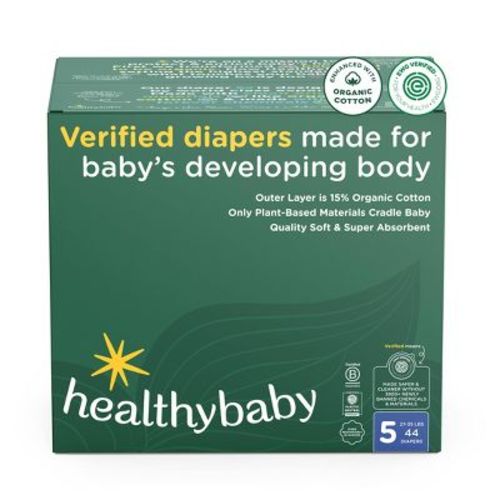 HealthyBaby Organic Cotton Enhanced Chlorine Free Disposable Diaper