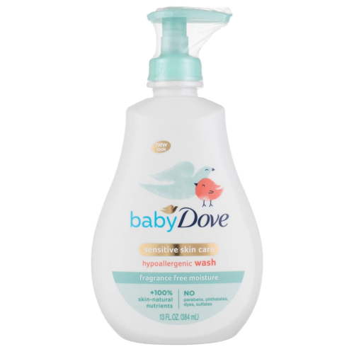 Dove Baby Tip To Toe Wash 13 Ounce Sensitive Pump 384ml 6 Pack