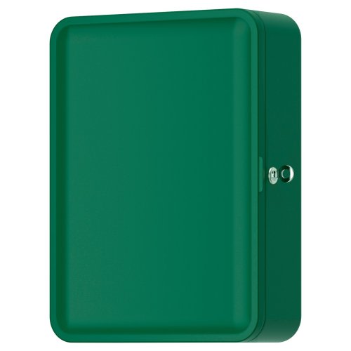 HUSBYÅN Wall cabinet - dark green 11x4 3/8x14 3/4 "