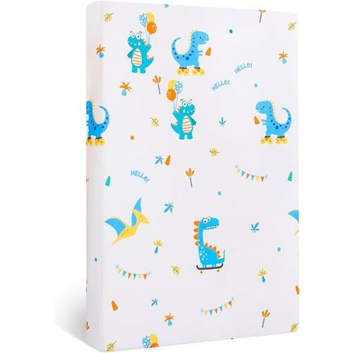 lasoftan Pack and Play Mattress - 38" x 26" Soft Breathable Portable Mattres Waterproof & Washable Perfectly fits Pack n Play