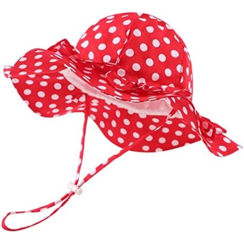 Bow Baby Girls Bucket Hat Infant Toddler Summer Cap Sun Protect Kids Hat for Girls
