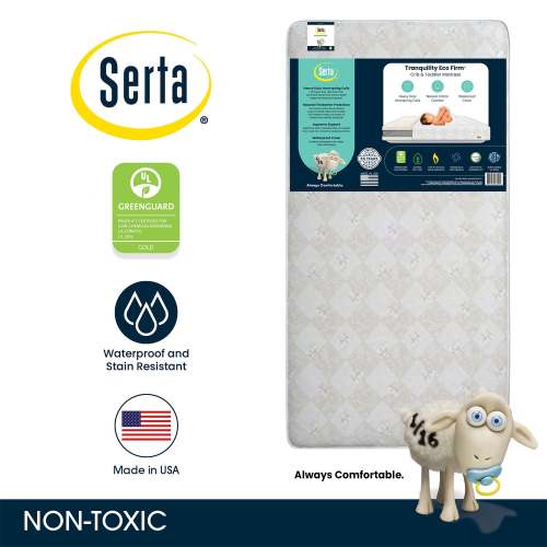 Serta Tranquility™ Eco Firm Crib & Toddler Mattress