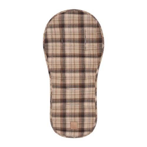 Chocolate Check Universal Pram Liner