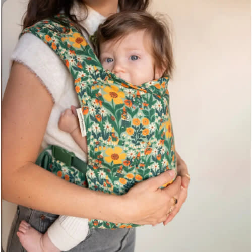 Frolic Baby Carrier – Whimsical Florals & Gnomes | hope&plum
