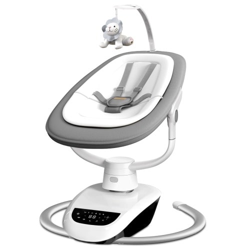 Baby Swing: 6 Unique 3D Motions, Bluetooth App, 13 Lullabies - Electric Infant Swing BS03
