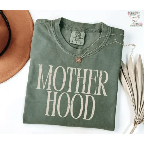 Comfort Colors Motherhood Shirt, Trendy Mama T-Shirt, Mom Life - TikTok Shop