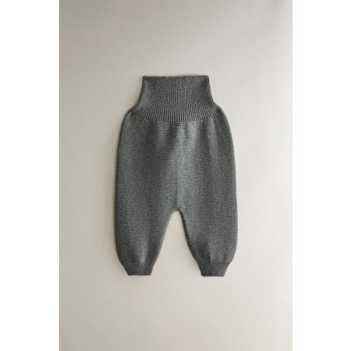 BABY KNIT LEGGINGS - Gray | ZARA United States