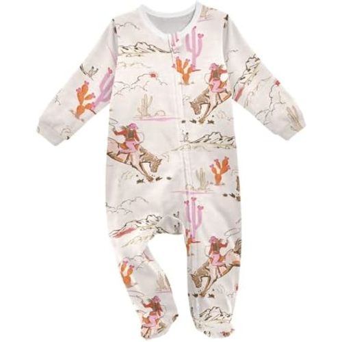Baby Sleepers Newborn Baby One-Piece Footies for Girl Boy