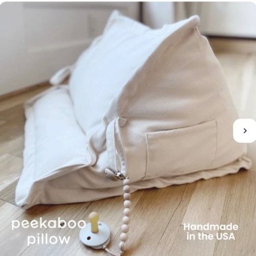 Peekaboo Pillow™ Official Site - Organic Infant Lap Pillow