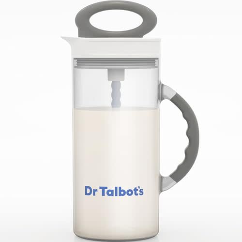 Dr. Talbot's Baby Formula Mixer and Breast Milk Storage Pitcher - Spill-Free, Clump-Free Formula Mixing Bottle - 32 oz - Baby Essential for New Parents