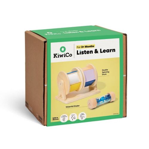 KiwiCo Activity Play Center 3m+ - Listen & Learn 2pc