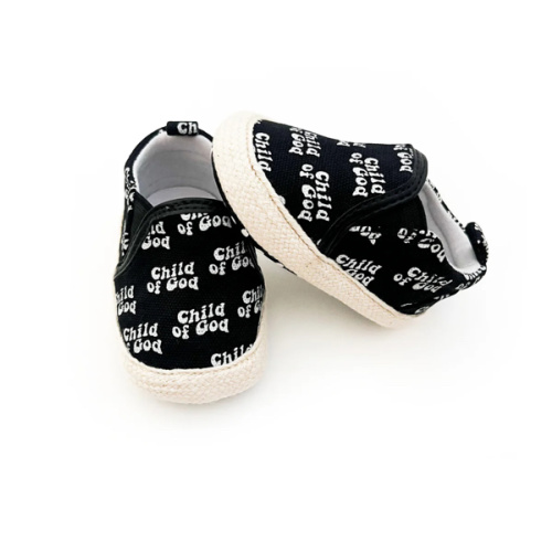 Child of God Black Slip On Shoe