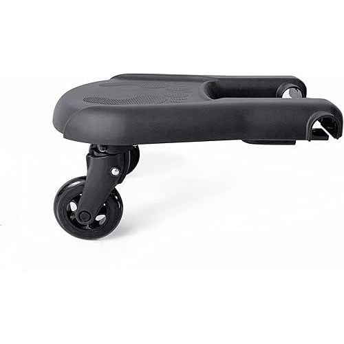 Mompush Ultimate2 Rider Board, Smooth Wheel Ride-On Stroller Board, Non-Skid Surface, Holds up to 44 Pounds