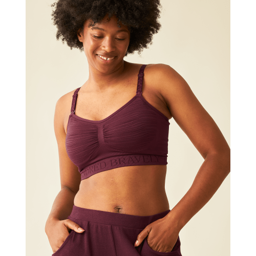 Sublime® Hands-Free Pumping & Nursing Bra | Pink Heather – Kindred Bravely