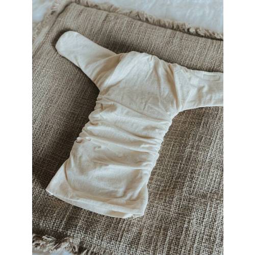 10 PC- Revolutionary Diaper Insert with Leg and Back Elastics - size small