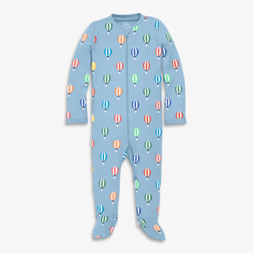 The baby organic zip footie | Primary.com