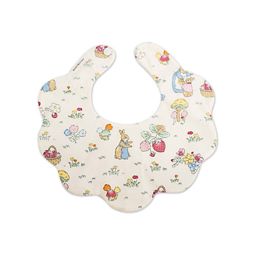 5-Layer Dribble Bib - Bunny Farm