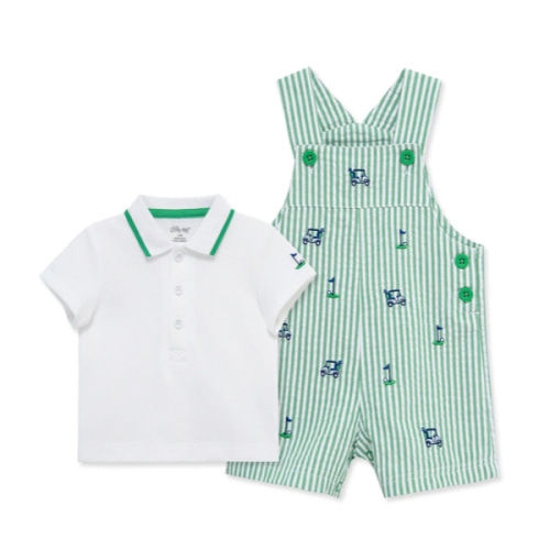 Golf Woven Shortall Set (3M-12M)
