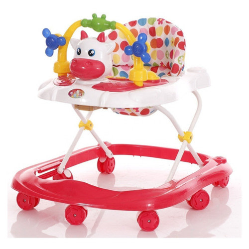 Generic Baby Walker Cow Green with Music
