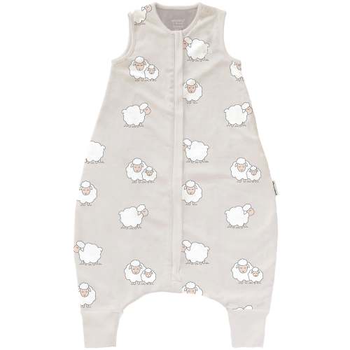 4 Season® Baby Sleep Bag with Feet, Merino Wool & Organic Cotton, Sheep