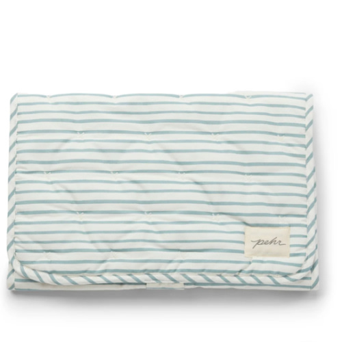Striped On the Go Portable Changing Pad