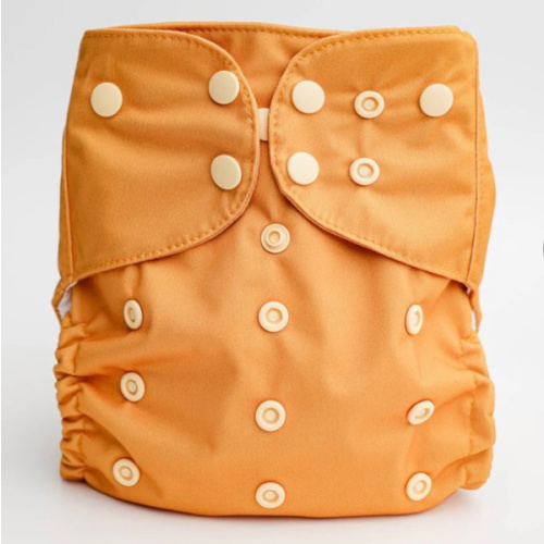 Luxe Pocket Cloth Diaper with Dual Inner Gussets and Athletic Wicking Jersey