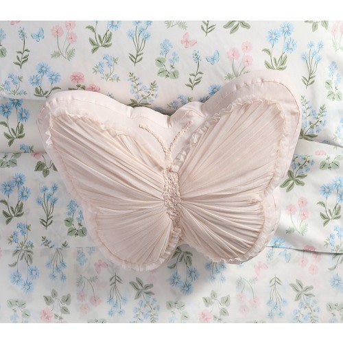 Tulle Butterfly Pillow