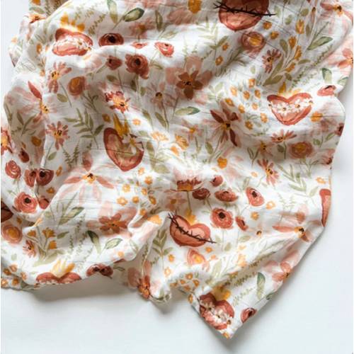 Holy Family Hearts Blanket or Swaddle | The Catholic Company®