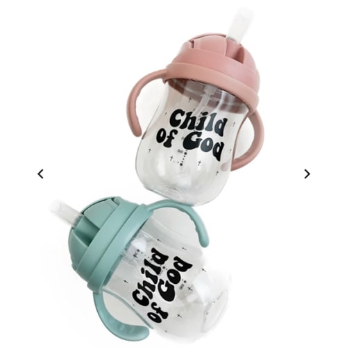 Child of God Plastic Sippy Cup – OUR HOUSE ABOVE