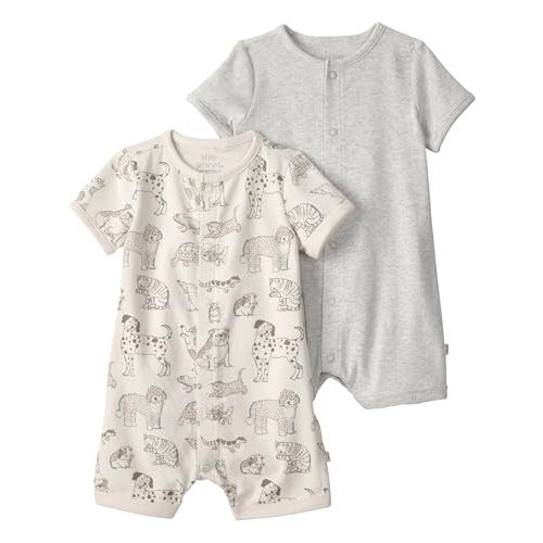 little planet by carter's unisex-baby Organic Cotton Gauze Shortall