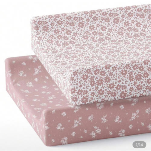 Summer Goodies 2 Packs Changing Pad Cover For Boys, Girls - Premium Fits Standard Changing Table Pads And Other Bassinet Mattress Pads Size Between 16-20 In Width, 29-33 In Length, And 1.5-4 In Thick, Durable, Machine Washable Sheets