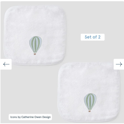 Baby Washcloths (pair)