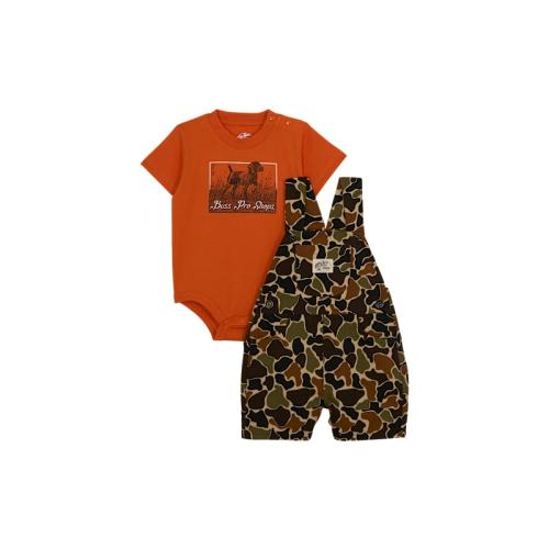 Bass Pro Shops Overalls and Short-Sleeve Bodysuit Set for Babies | Bass Pro Shops
