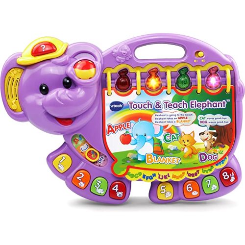 VTech Touch and Teach Elephant, Purple