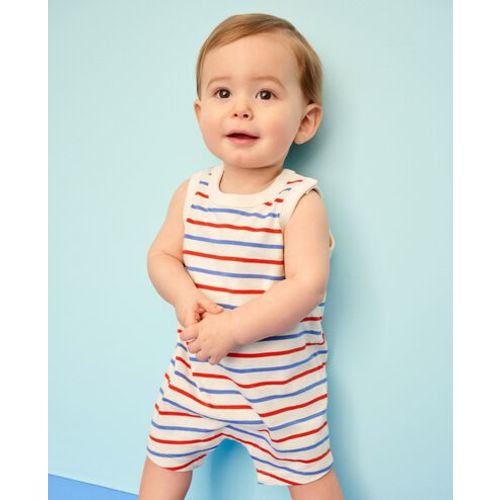 Baby Sleeveless Shortie Romper