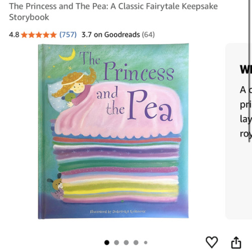 The Princess and The Pea: A Classic Fairytale Keepsake Storybook