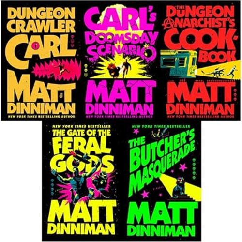 Dungeon Crawler Carl Vol. 1–5 Book Set