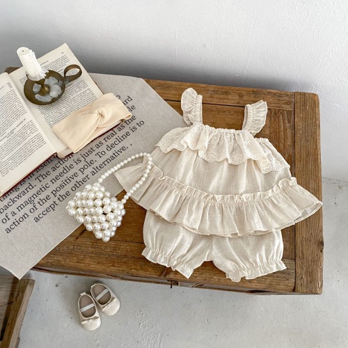 Ruffled Camisole And Bloomer – Teeny Mini Me