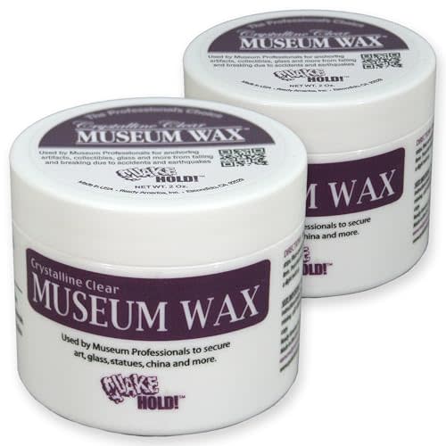 Quakehold! 66112 Museum Wax, Clear 2 Ounce (Pack of 2)