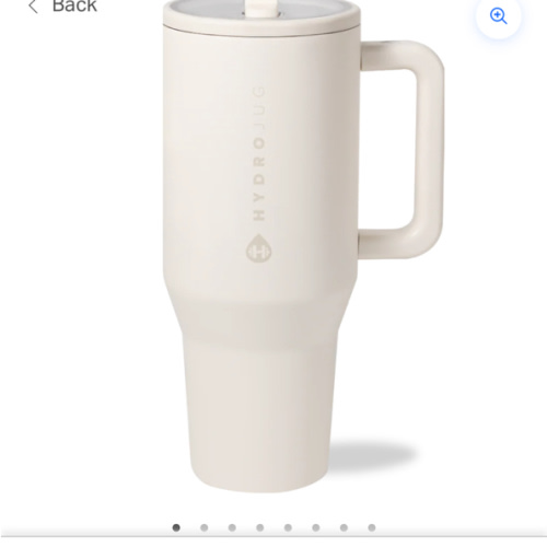 HydroJug Traveler 40oz - Cream