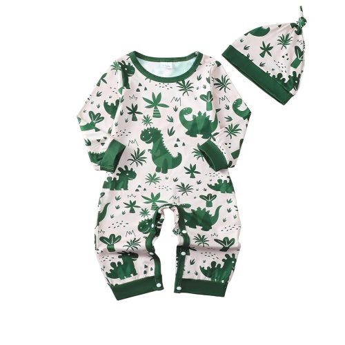 NZRVAWS Baby Boy Clothes Preemie Infant Boy Bear Outfits Jumpsuit Bodysuit Letter Print Romper