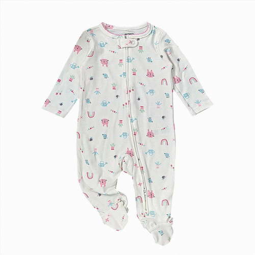 larppty Infant Baby Girl Boy Romper Magnetic Baby Footie Pajamas | Super Soft Cotton Fabric