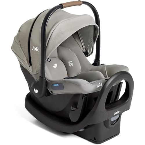 Joie Baby, Mint Latch Car Seat and Base AR - Travel-Friendly Car Seat and Anti-Rebound Base (Dove)