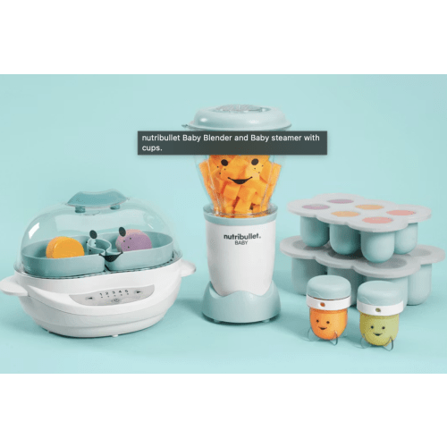 nutribullet Baby and nutribullet Baby Turbo Steamer Bundle